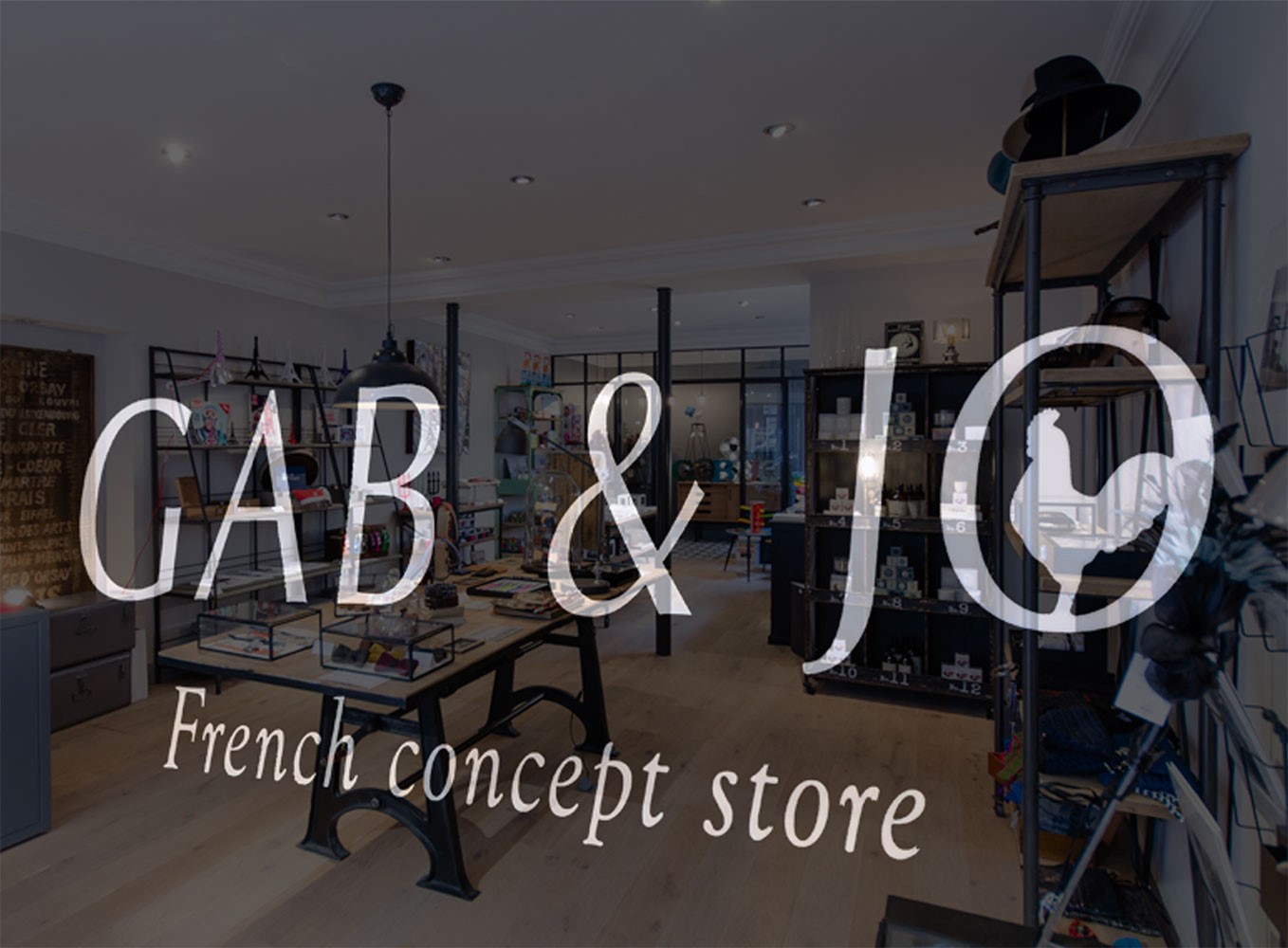 Fournisseur du concept store GAB & JO